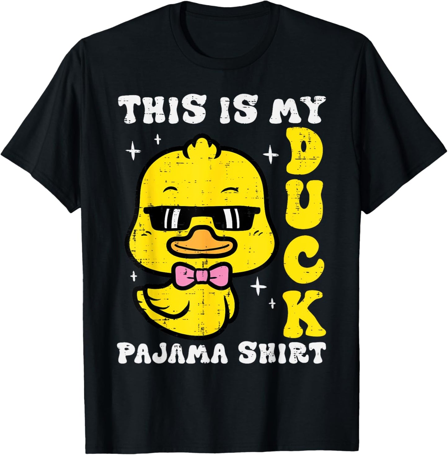This Is My Duck Pajama Shirt Cute Women Girls Boys Kids Men T-Shirt
