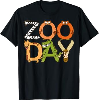 Zoo Day Family, First Zoo Field Trip Safari Squad Matching T-Shirt