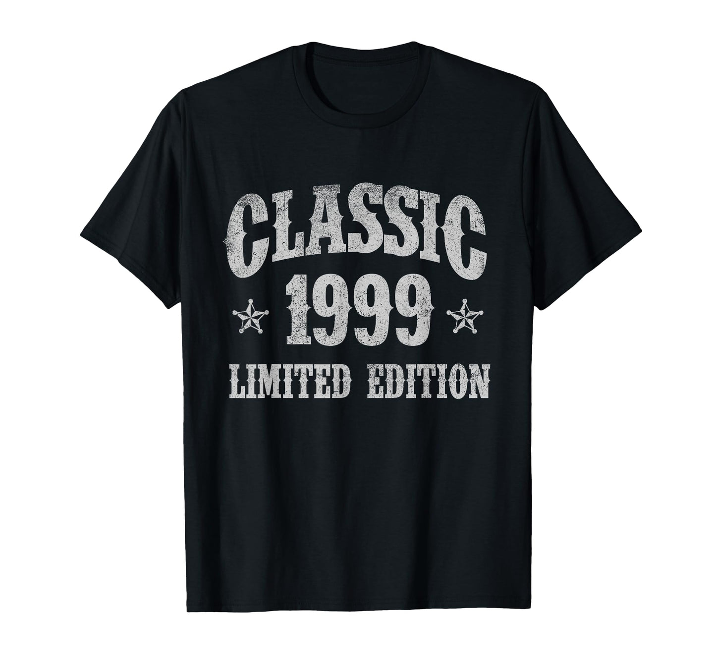 Classic 1999 Limited Edition Year Of Birth Birthday T-Shirt