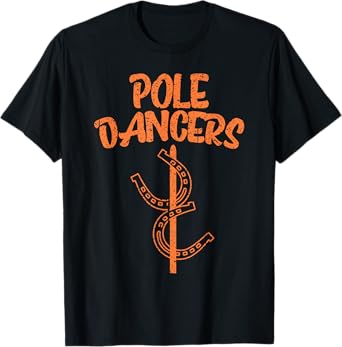 Funny Horseshoe Pitching Game Gift | Cute Throwers Men Women T-Shirt