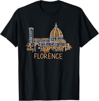Florence Italy Art Gift Men Women T-Shirt