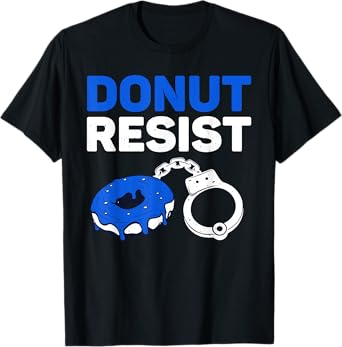 Funny Police Officer Art For Men Women Cop Policeman Police T-Shirt