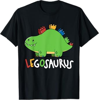 Legosaurus Legos Saurus T-Shirt