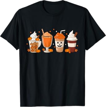 Pumpkin Spice Latte Fall Coffee Pumpkin Spice Thanksgiving T-Shirt