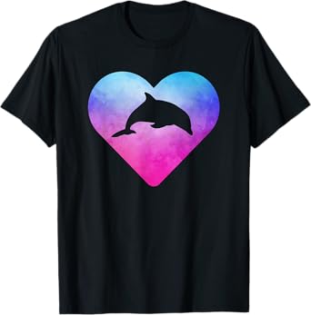 Women or Girls Dolphin T-Shirt