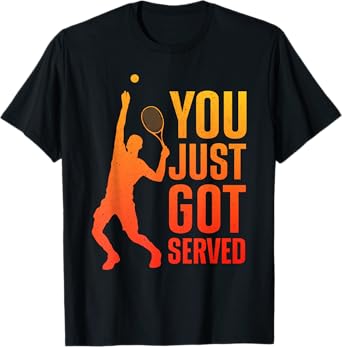 Tennis Novelty For Men Women Tennis Lover Tennis Player T-Shirt
