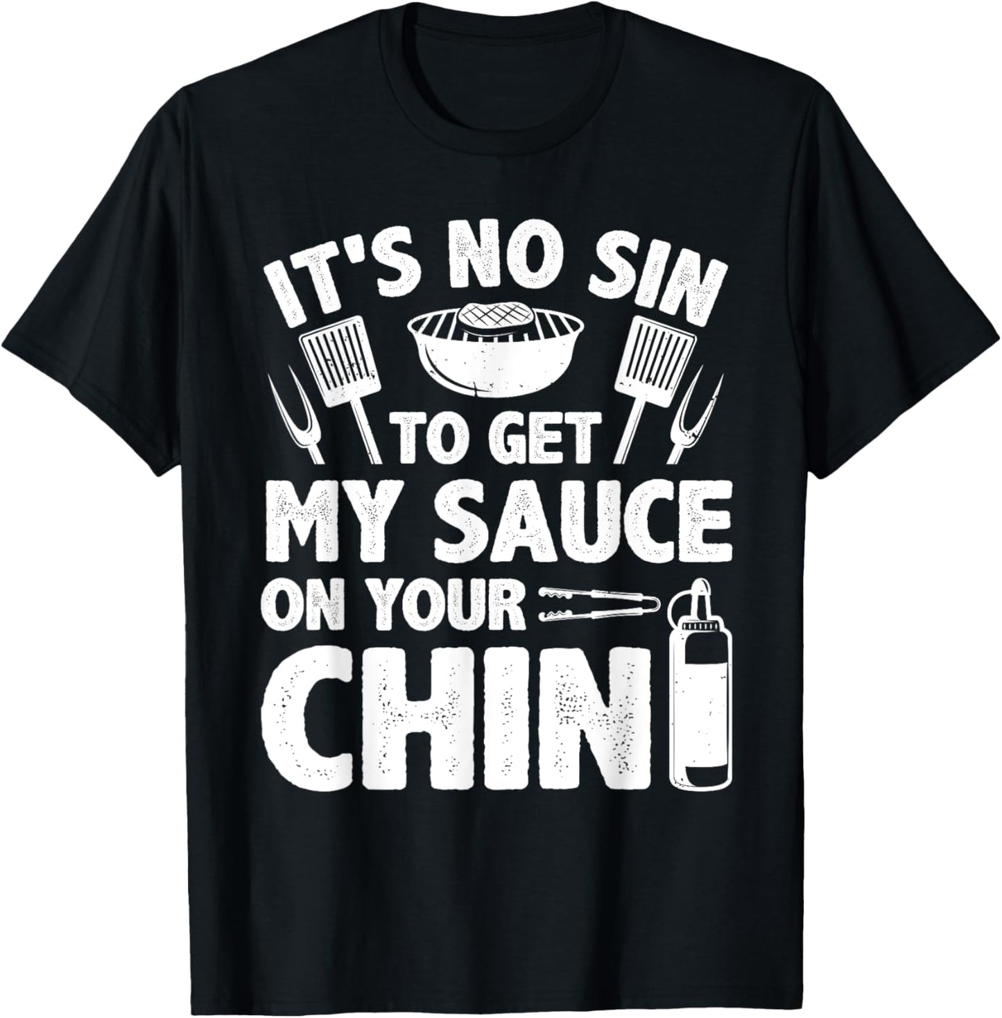 Funny BBQ Art For Men Women Grilling Meat Smoking Barbecue T-Shirt