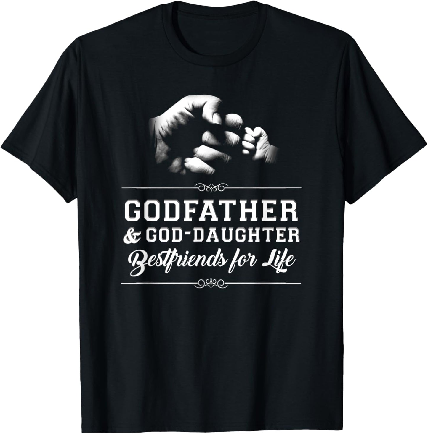 Godfather God-Daughter Friends Fist Bump TShirt Family Cool T-Shirt