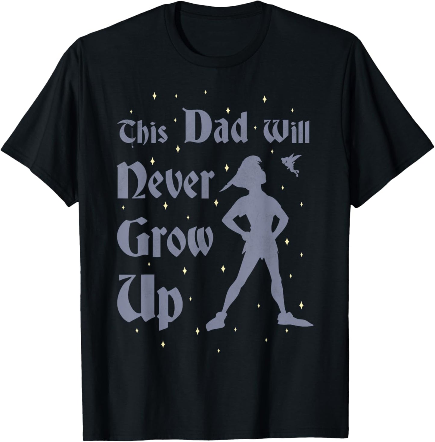 Disney Peter Pan This Dad Will Never Grow Up Graphic T-Shirt