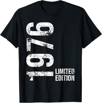 49th Birthday 49 Years Old Man Woman Vintage 1976 T-Shirt