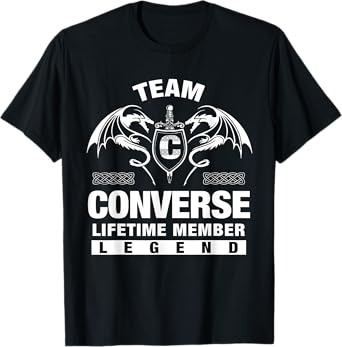 Team CONVERSE - Lifetime Member Gifts T-Shirt