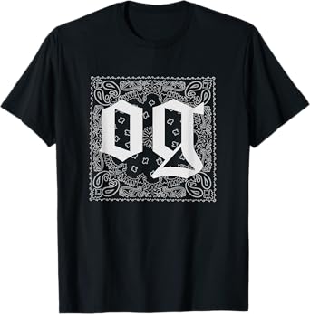 OG Shirts For Men Original Gangster East Los Cholo Lowrider T-Shirt