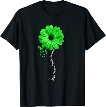 Major Depressive Disorder Awareness Warrior Pretty T-Shirt