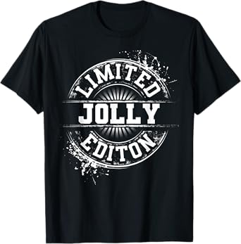 JOLLY Funny Surname Family Tree Birthday Reunion Gift Idea T-Shirt