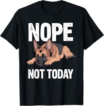 German Shepherd Art For Men Women Dog Owner German Shepherd T-Shirt