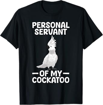Best Cockatoo Design For Men Women Parrot Lovers Cockatoo T-Shirt