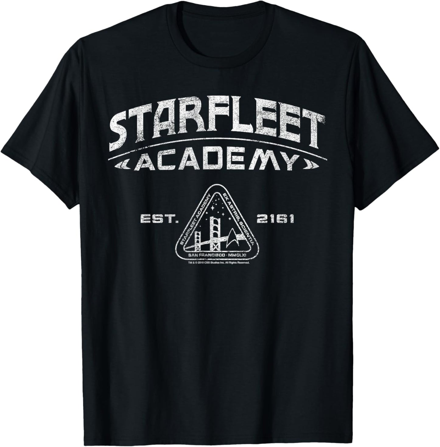 Star Trek Starfleet Academy 2161 Vintage Collegiate T-Shirt