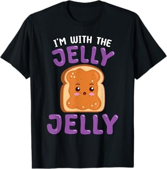 Peanut Butter-Jelly Funny Matching Couple Best Friend T-Shirt