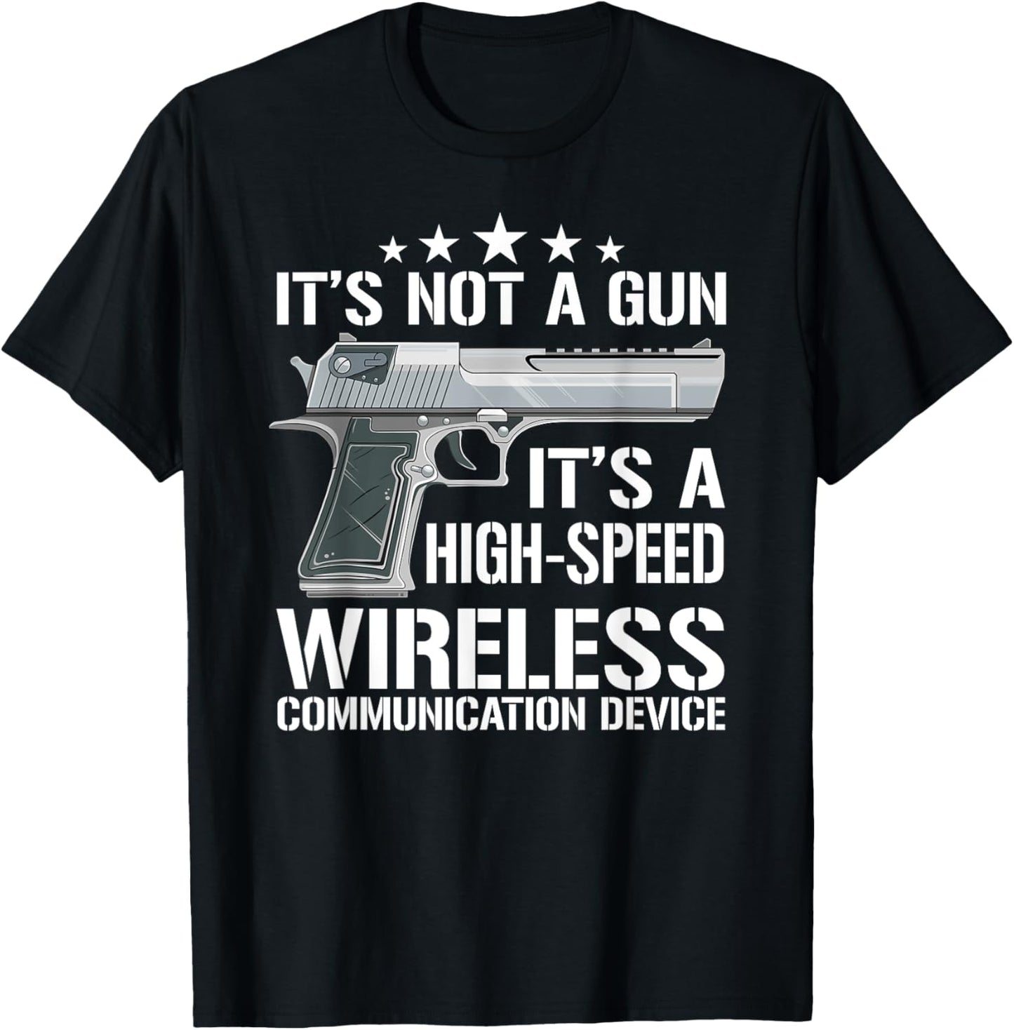 Its Not A Gun Meme - Funny Its Not A Gun T-Shirt - Black, Unisex-Adults, Short Sleeve, T-Shirt, Small, US Size 15, Medium