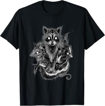 Team Trash Spirit Opossum Raccoon Skunk Local Street Cats T-Shirt
