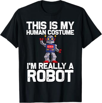Robot Art For Men Women Kids Robotics Engineer Robot Lover T-Shirt