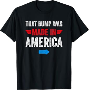 4th of July Pregnancy Announcement for Dad to Be T-Shirt