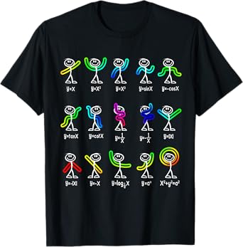 Funny Algebra Dance Function Math Teacher Geek Gift Idea T-Shirt for Men Women Girls Kids