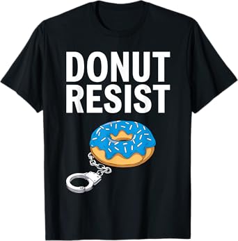 Funny Cop Design For Men Women Police Officer Policeman Cop T-Shirt