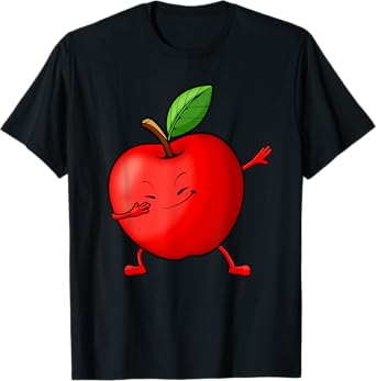 Apple Design For Boys Kids Toddler Fruit Apple Picking Apple T-Shirt