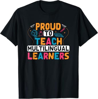 Multilingual Teacher Linguist Language ESL Teaching T-Shirt