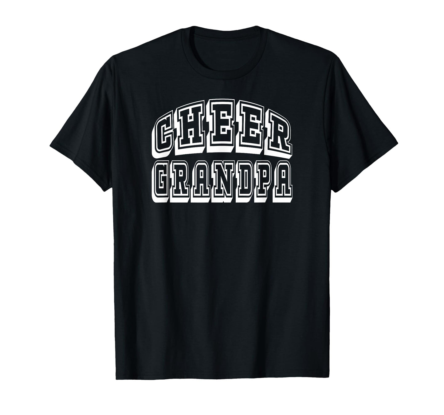 Cheer Grandpa Proud Cheerleader Grandfather T-Shirt