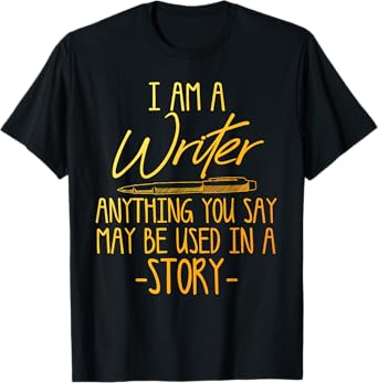 Writer Art For Men Women Writing Lover Author Poet Writer T-Shirt