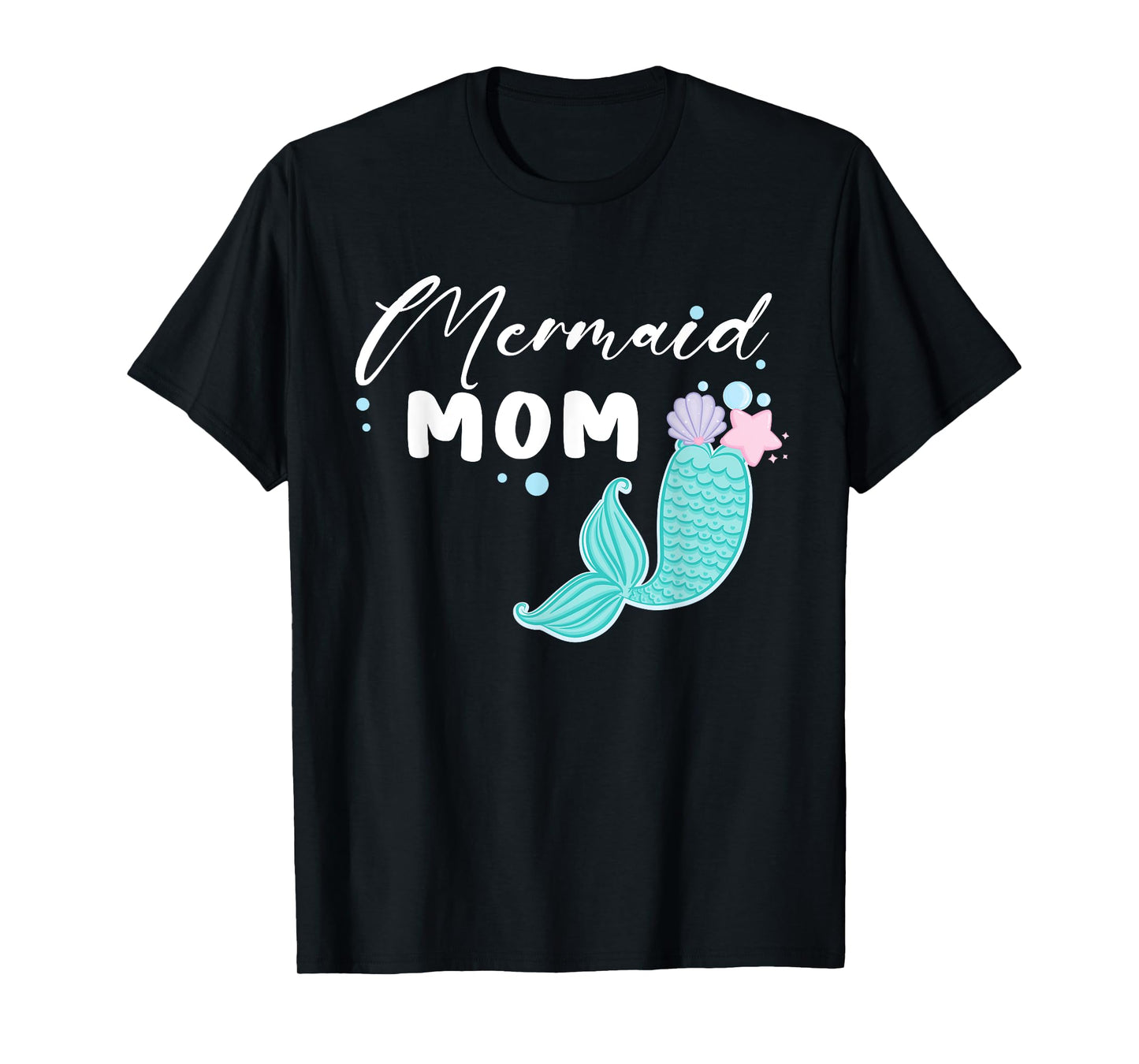 Funny Mom Mermaid Matching Family Party Mother's Day T-Shirt