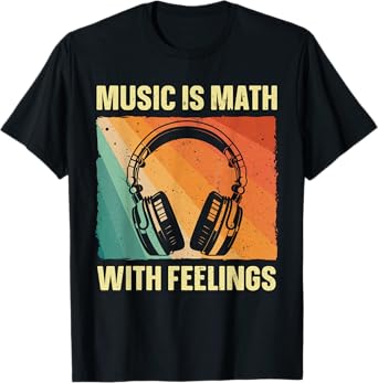 Funny Music Art For Men Women Music Teacher Themed Gag Music T-Shirt