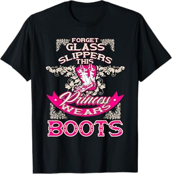 Princess Cowgirl Shirt Western Rodeo Girl Country Girls T-Shirt