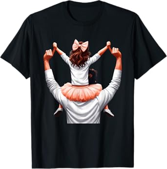 Best Dad Papa Daughter Father's Day T-Shirt