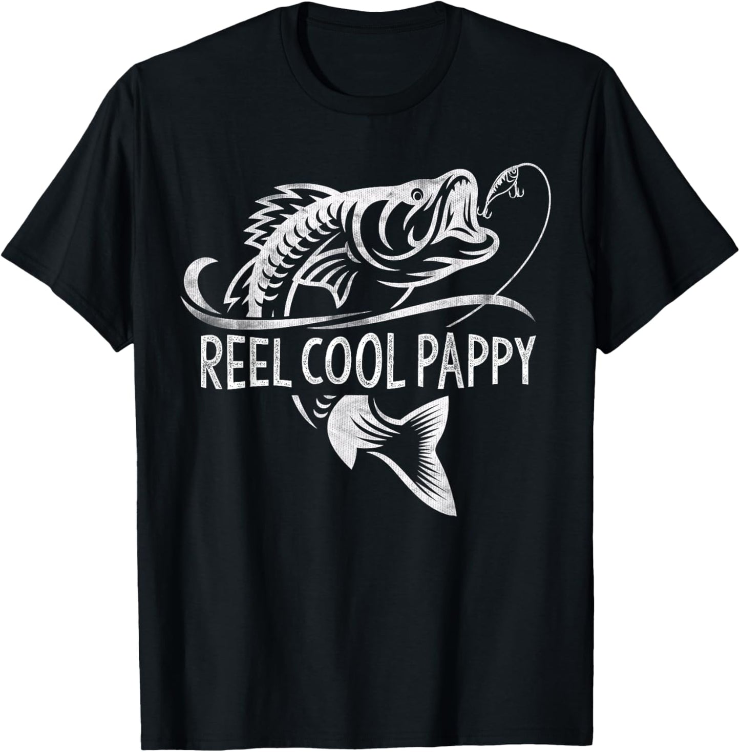 Reel Cool Pappy Fishing Gifts Pappy Father's Day T-Shirt
