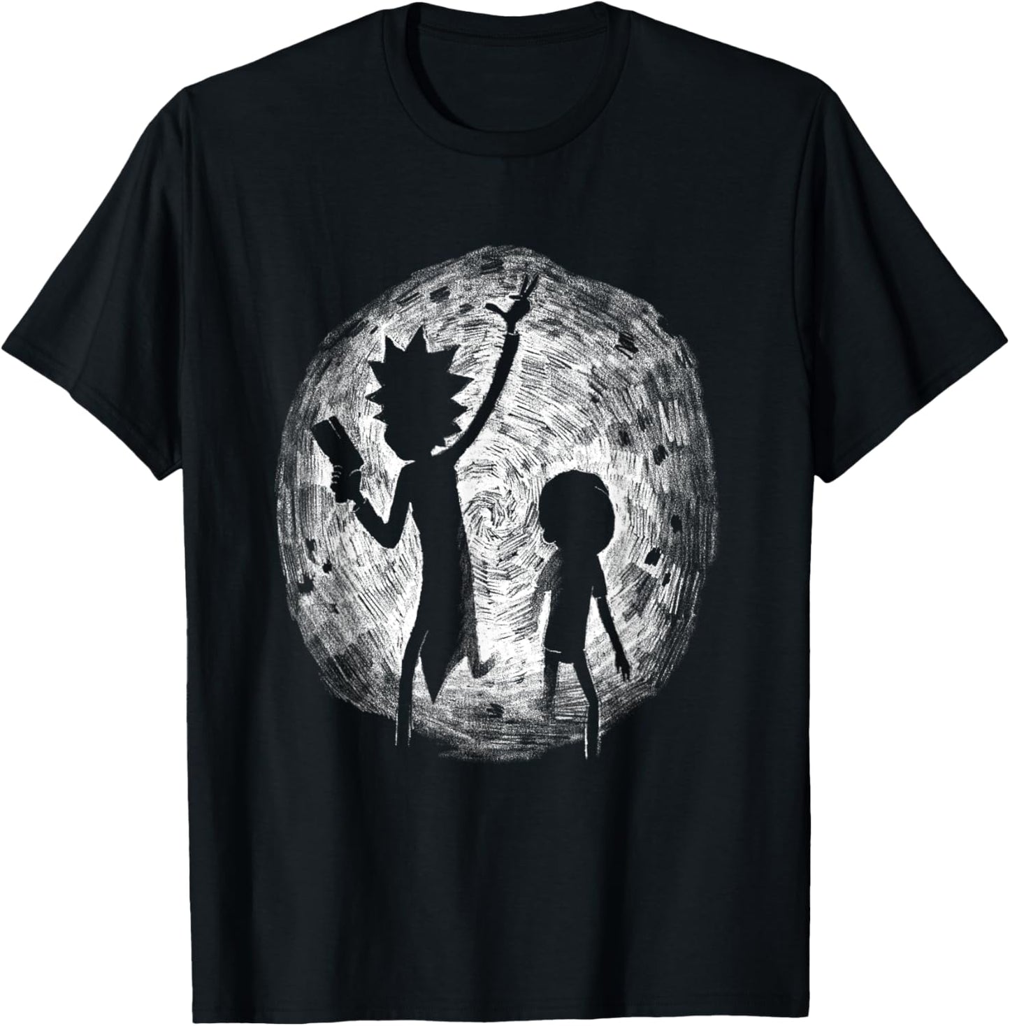 Mademark x Rick and Morty - Portal Hand-Drawn Art T-Shirt