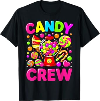 Candy Land Candy Crew Decorations Sweetie Candy Squad cool T-Shirt