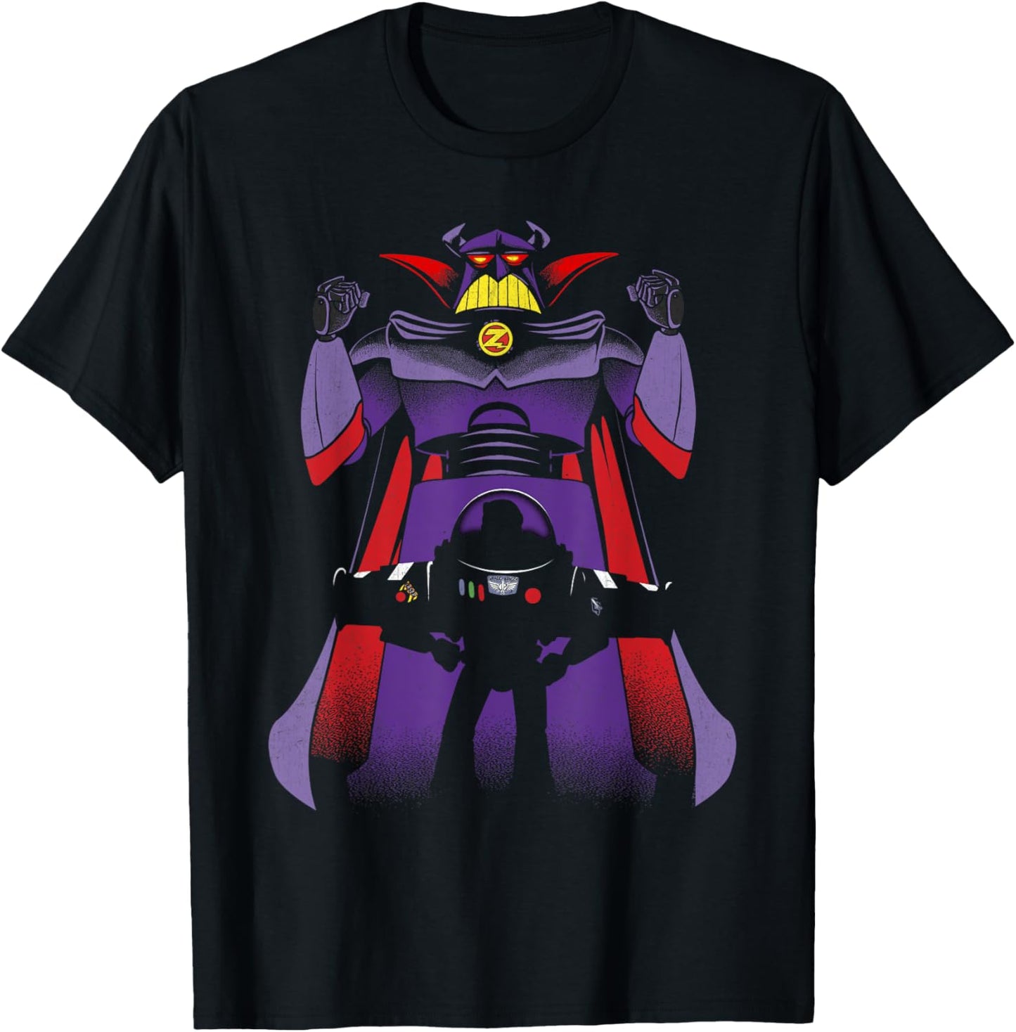 Disney Pixar Toy Story Zurg Behind Buzz Lightyear T-Shirt T-Shirt
