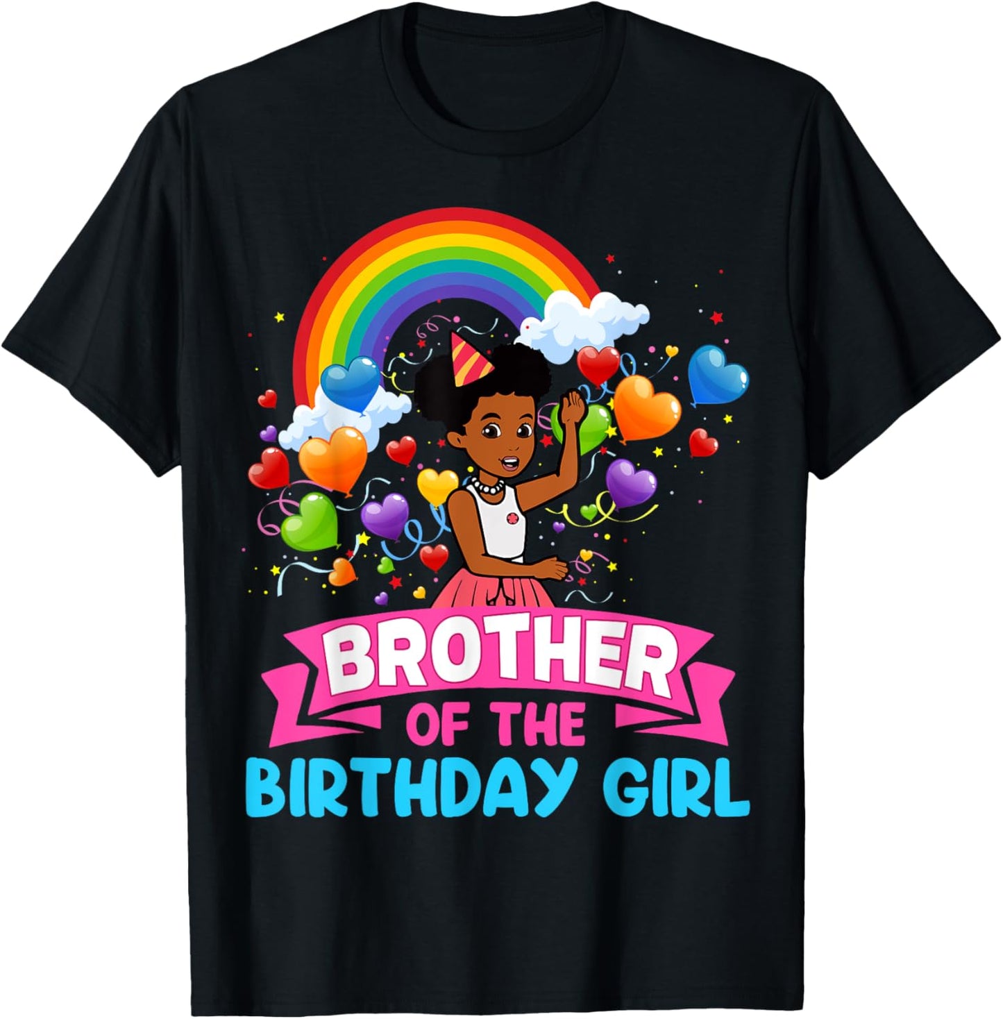 Brother Of Birthday Girl Gracie Birthday Dolls Girl Party T-Shirt