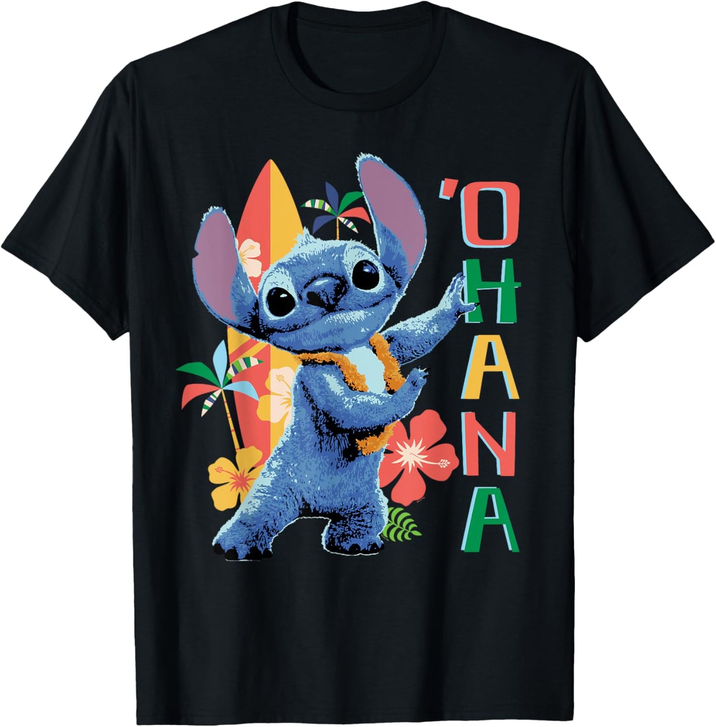 Disney Lilo & Stitch Live-Action Movie 'Ohana Hula Beach T-Shirt