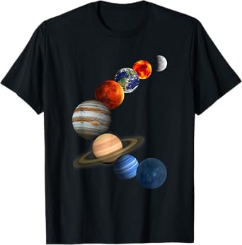 Solar System T shirt The planets in our galaxy T-Shirt