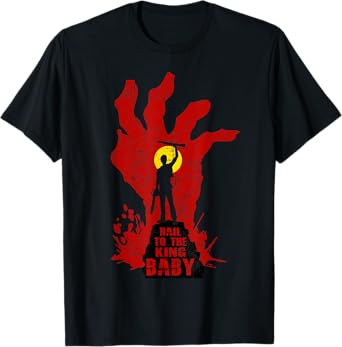 Hails To Graphic Halloween Funny Outfits Horror Movies Kings T-Shirt