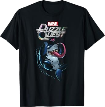 Marvel Puzzle Quest Jeff the Land Shark Jeffrey Symbiote T-Shirt