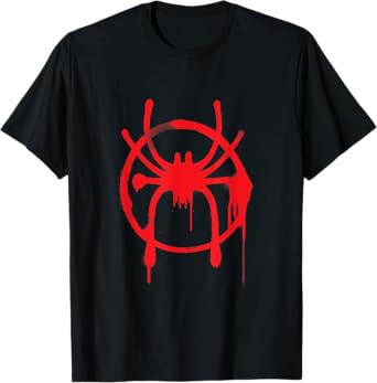 Marvel Spider-Man Into the Spider-Verse Red Icon T-Shirt