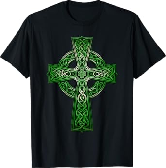 Irish Celtic Cross Knot Christian Holy Trinity Scottish Celt T-Shirt