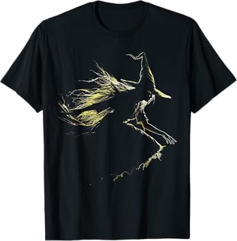Witch Costume Halloween Spooky Art Witch T-Shirt