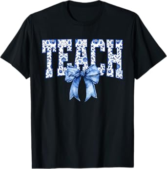 Teacher Shirt Coquette Bow Teacher for Men Women T-Shirt