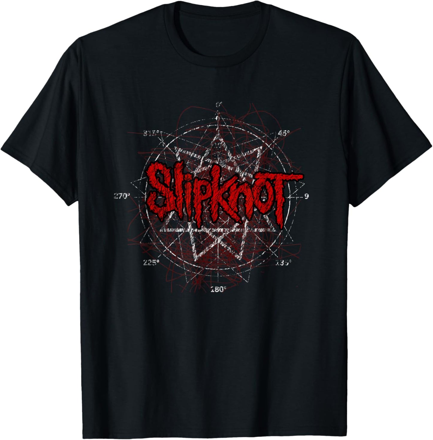 Slipknot Scribble Star Logo T-Shirt